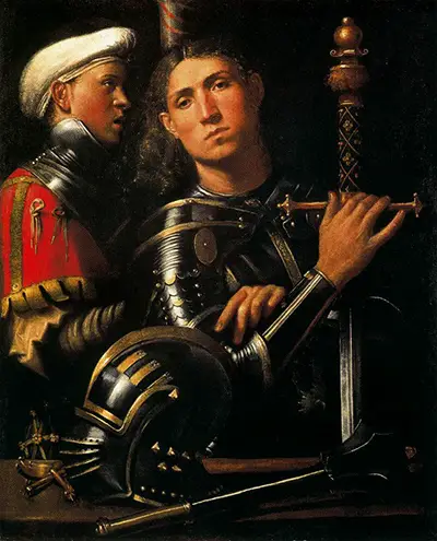 Portrait of Warrior with his Equerry Giorgione